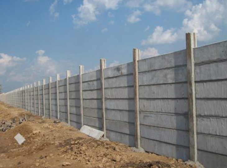 Cement Precast Boundary Wall